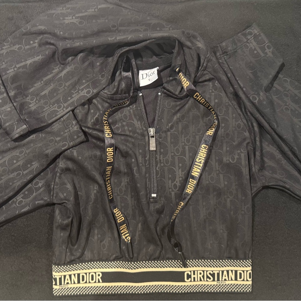 Dior Black and Gold Apparel